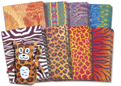 Roylco 15256 Amazing Animal Paper - 8.5" x 11"