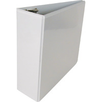 Heavy Duty ENVI Oversized Binder 1" D Ring, White, 200 Sheet Cap 